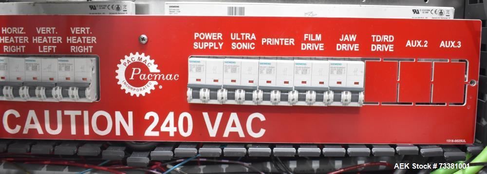 Used Pacmac 2015B Vertical Washdown Form Fill & Seal Machine – PLC Controlled