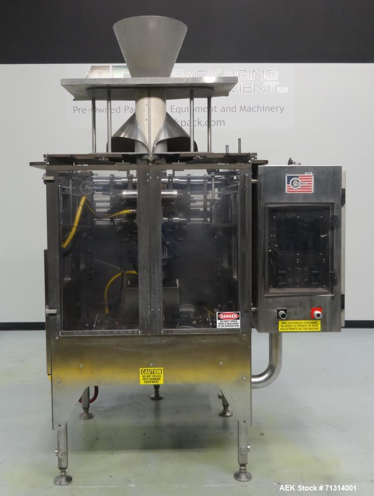 Used Pacmac Model 9500 Vertical Form, Fill, and Seal Machine