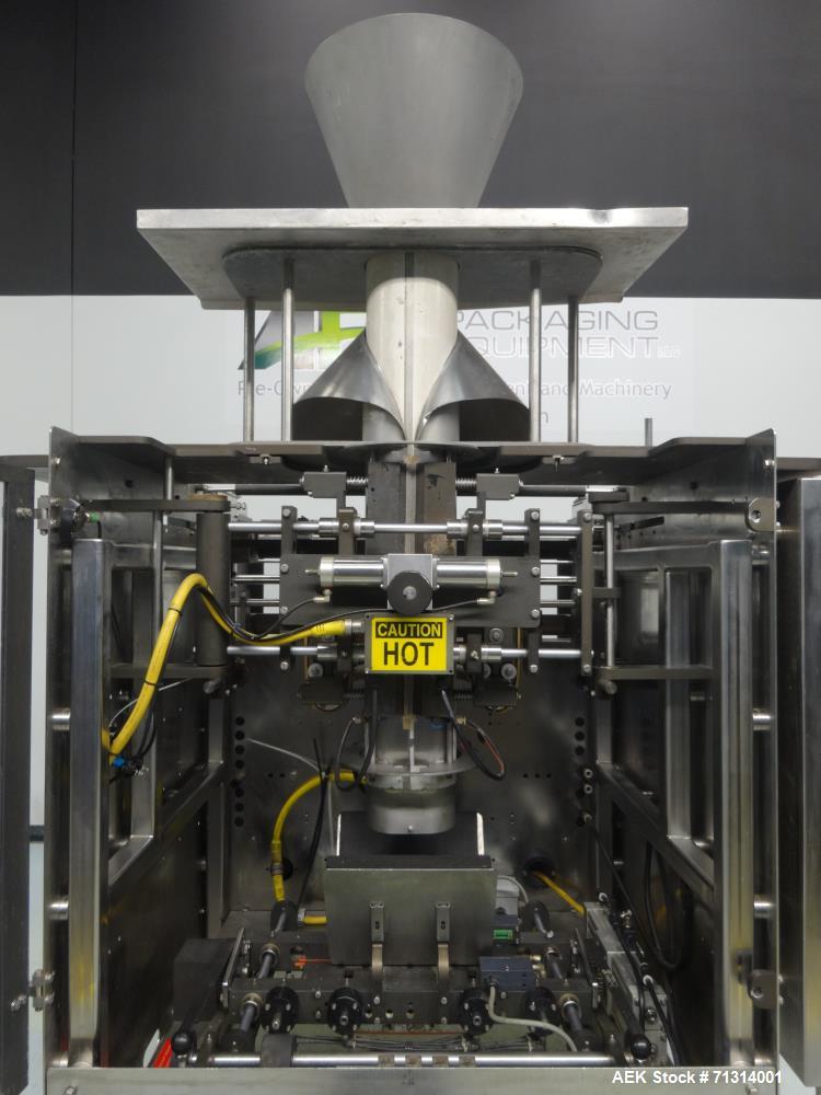 Used Pacmac Model 9500 Vertical Form, Fill, and Seal Machine