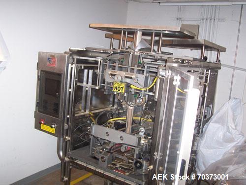 Used Pacmac 9500 Form Fill and Seal Machine.
