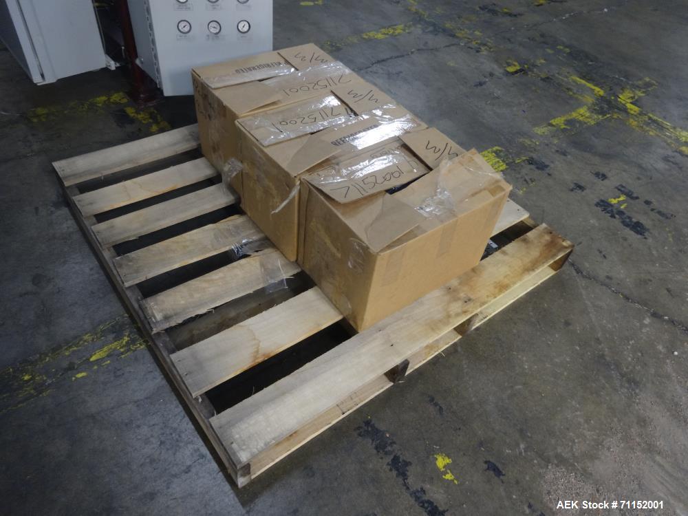 Used Pacmac Model 9500 Vertical Form Fill and Seal Machine Thermazip Slider Zip