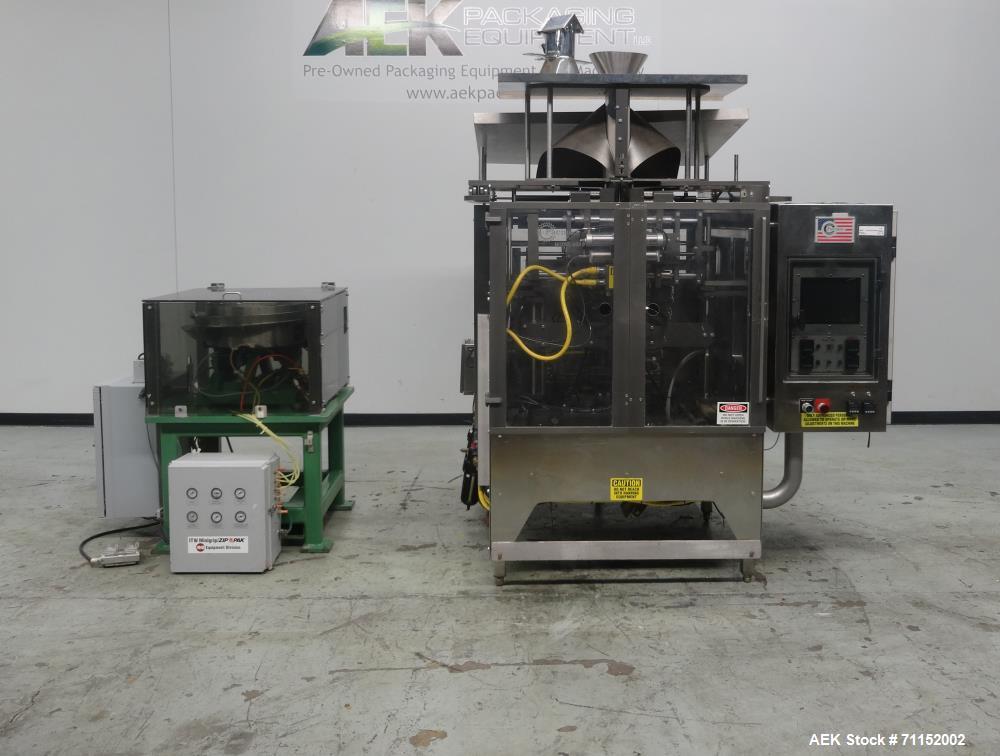 Used Pacmac Model 9500 Vertical Form Fill and Seal Machine