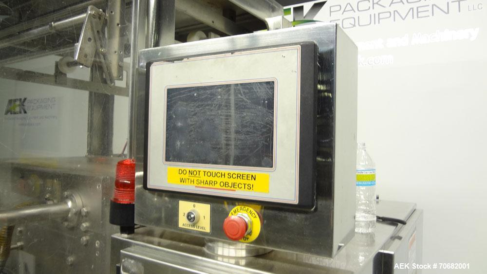 Used Sandiacre Model TG400-LX Single Tube Vertical Form, Fill & Seal Machine