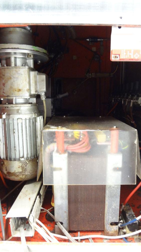 Used Sandiacre Model TG400-LX Single Tube Vertical Form, Fill & Seal Machine.