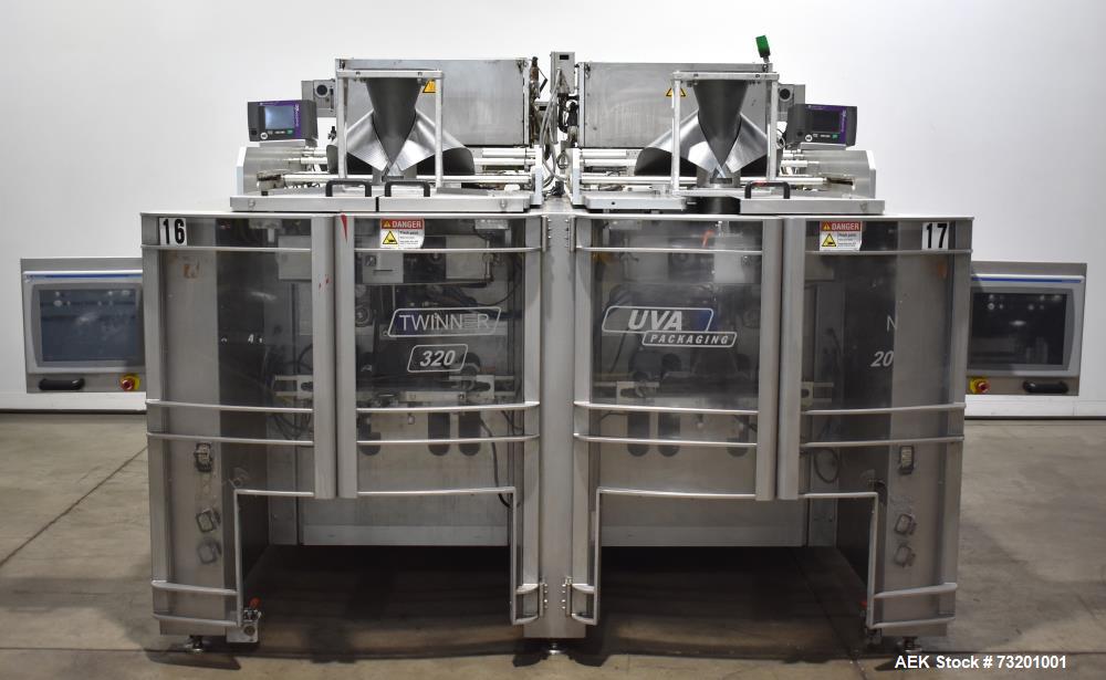 UVA Model Twinner 320 Twin Tube Vertical Form Fill Seal Machine