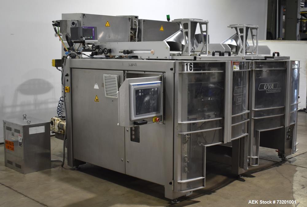 UVA Model Twinner 320 Twin Tube Vertical Form Fill Seal Machine
