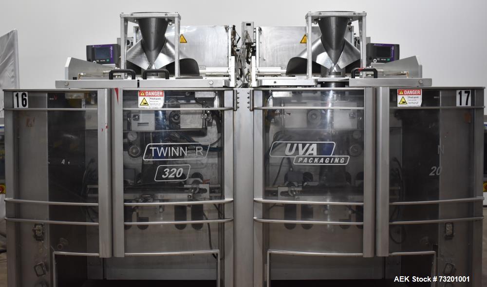UVA Model Twinner 320 Twin Tube Vertical Form Fill Seal Machine