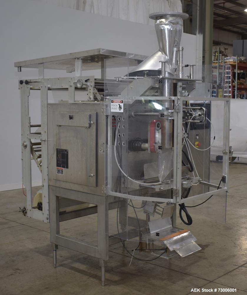 Used - CMD Icon 380 Vertical Form Fill Seal (VFFS) Bagger, 120 CPM