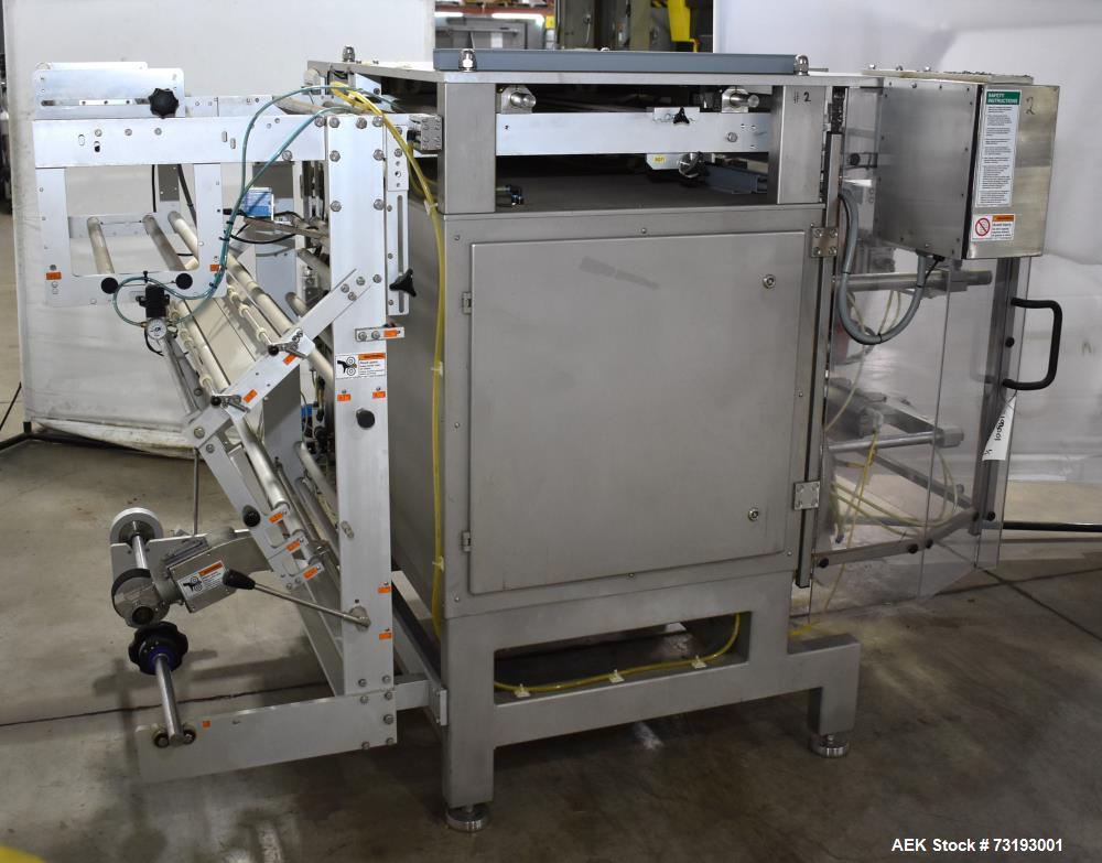 Used Viking Masek M250 Vertical Form Fill Seal Machine with Yamato ADW-314-SD Weigher