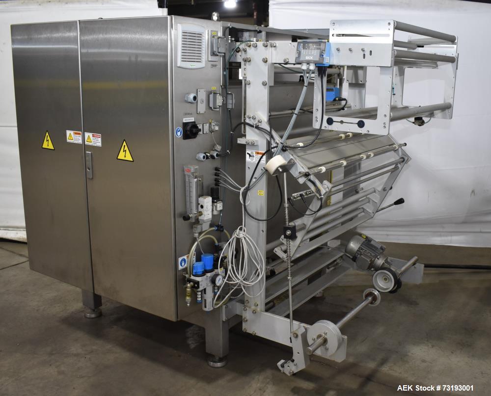 Used Viking Masek M250 Vertical Form Fill Seal Machine with Yamato ADW-314-SD Weigher