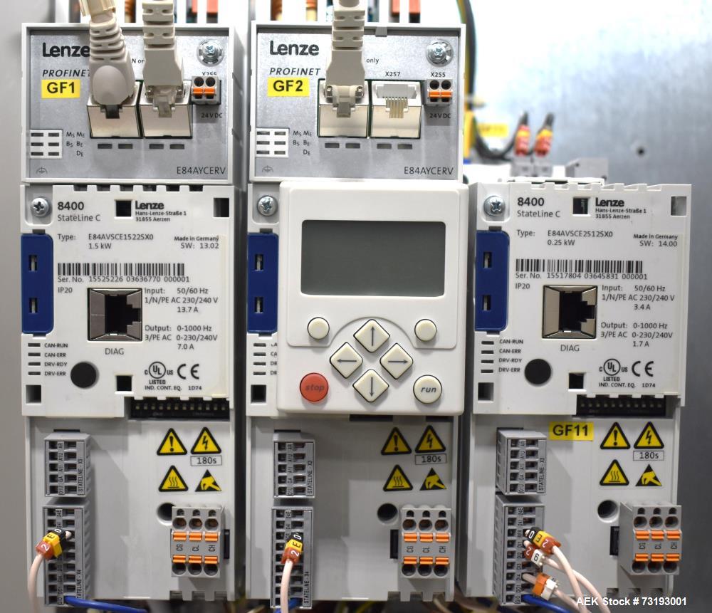 Used Viking Masek M250 Vertical Form Fill Seal Machine with Yamato ADW-314-SD Weigher