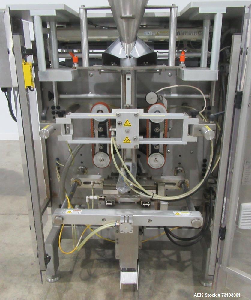 Used Viking Masek M250 Vertical Form Fill Seal Machine with Yamato ADW-314-SD Weigher