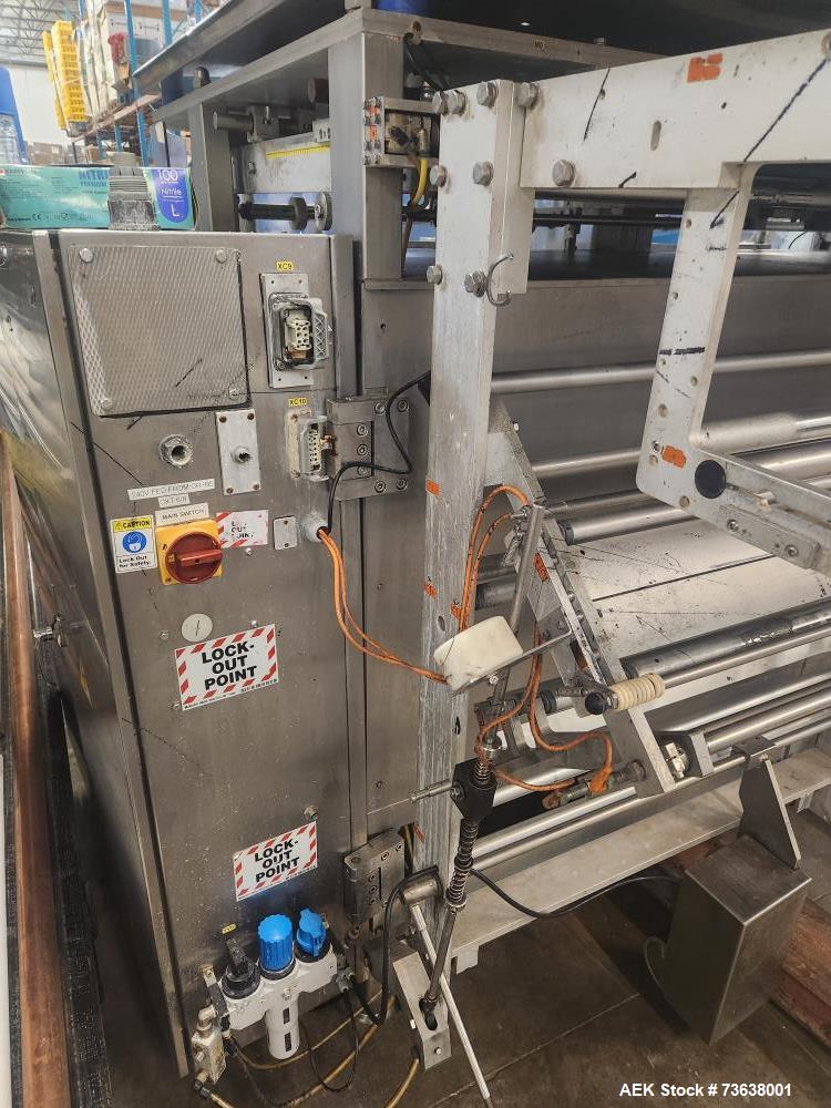 Used Viking Masek M250 VFFS Packaging Machine – High-Speed Stainless Steel Vertical Form Fill Seal Bagger (140 BPM)