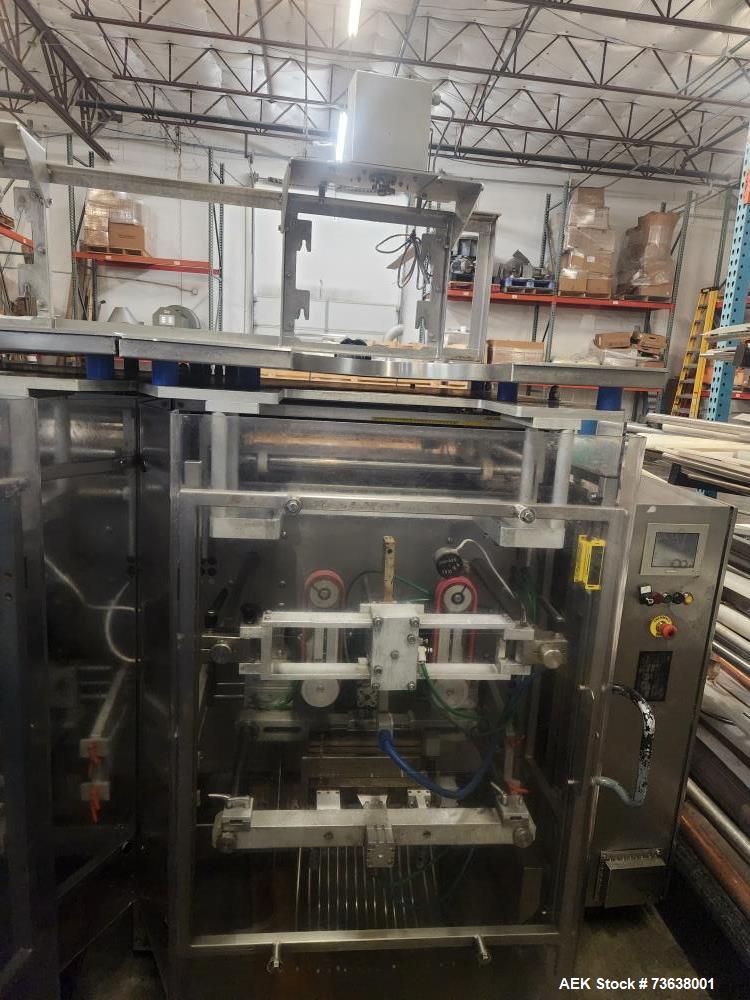 Used Viking Masek M250 VFFS Packaging Machine – High-Speed Stainless Steel Vertical Form Fill Seal Bagger (140 BPM)