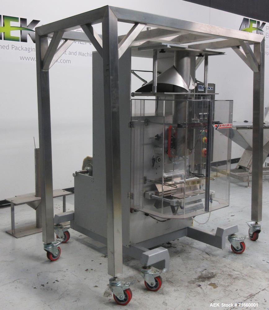 Used WeighPack Systems Model Vertek 1150 LP Vertical Form and Fill Machine