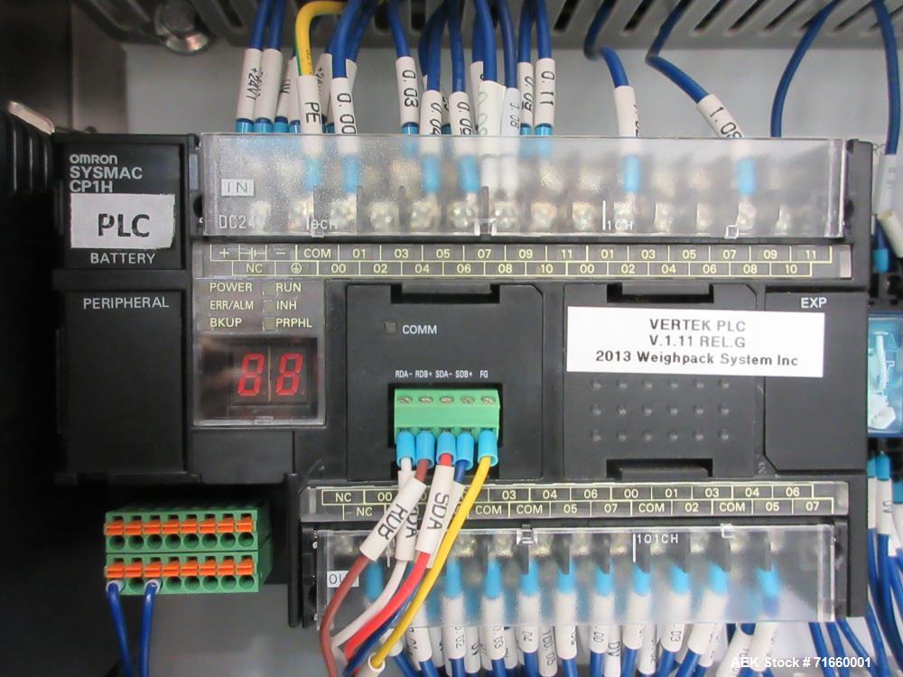 Used WeighPack Systems Model Vertek 1150 LP Vertical Form and Fill Machine