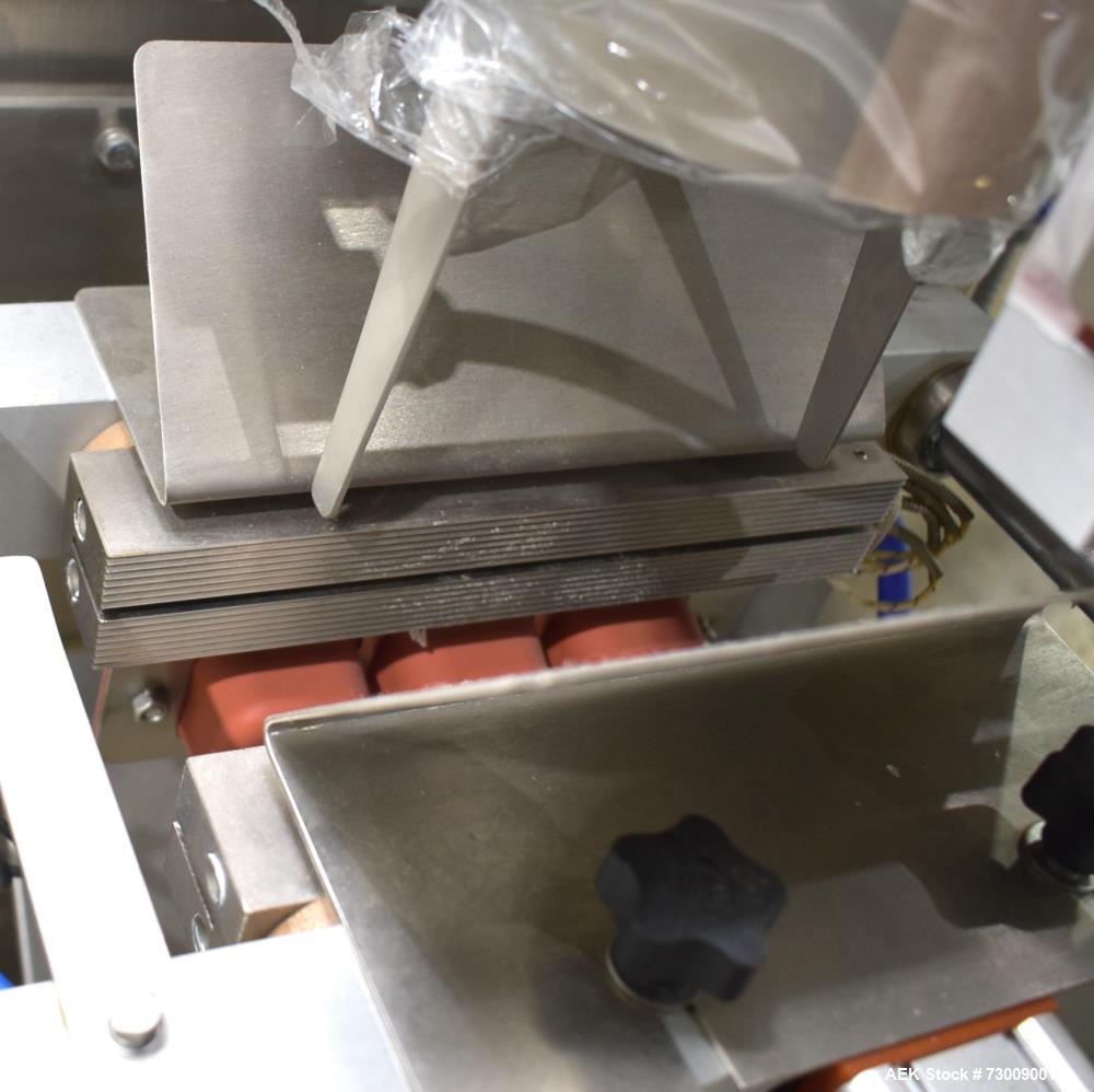 Used Weighpack Systems Model Vertek 800 Vertical Form Fill Seal Bagger. Capable of speeds up to 60 bags per minute (depending on application). Bag size range: up to 8" or 200mm (width) x up to 17.25"...