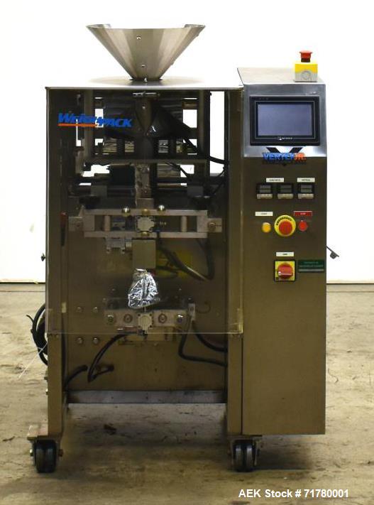 Used- Weighpack Vertek Jr. Vertical Form Fill Seal Machine