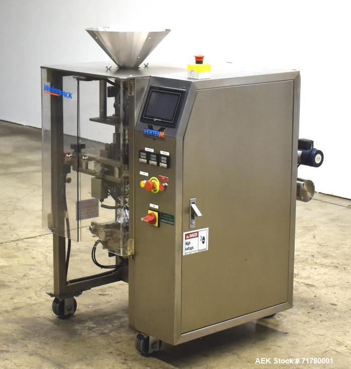 Used- Weighpack Vertek Jr. Vertical Form Fill Seal Machine