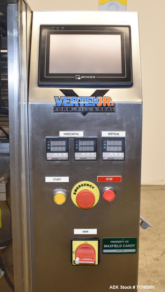 Used- Weighpack Vertek Jr. Vertical Form Fill Seal Machine