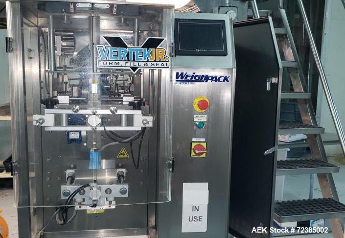 Weighpack Systems Model Vertek Jr. Vertical Form Fill Seal Machine