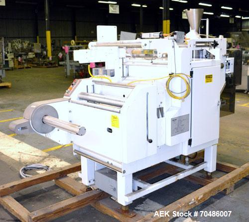 Used Woodman Model QSR3000L Quasar Vertical Form Fill & Seal Machine