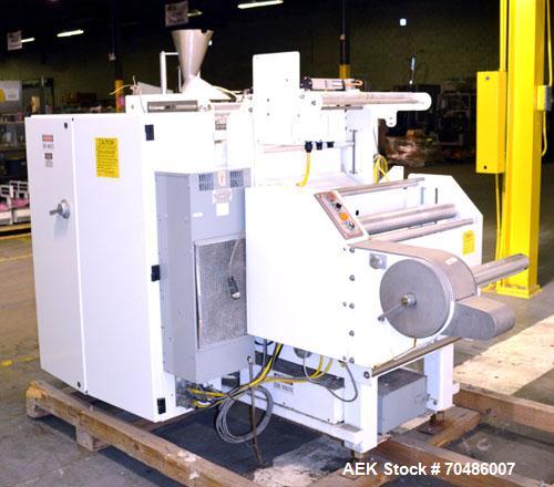 Used Woodman Model QSR3000L Quasar Vertical Form Fill & Seal Machine