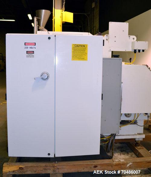 Used Woodman Model QSR3000L Quasar Vertical Form Fill & Seal Machine
