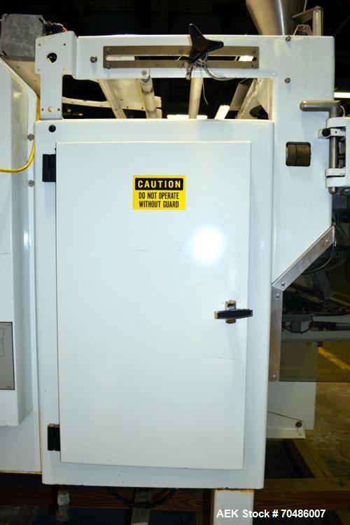 Used Woodman Model QSR3000L Quasar Vertical Form Fill & Seal Machine