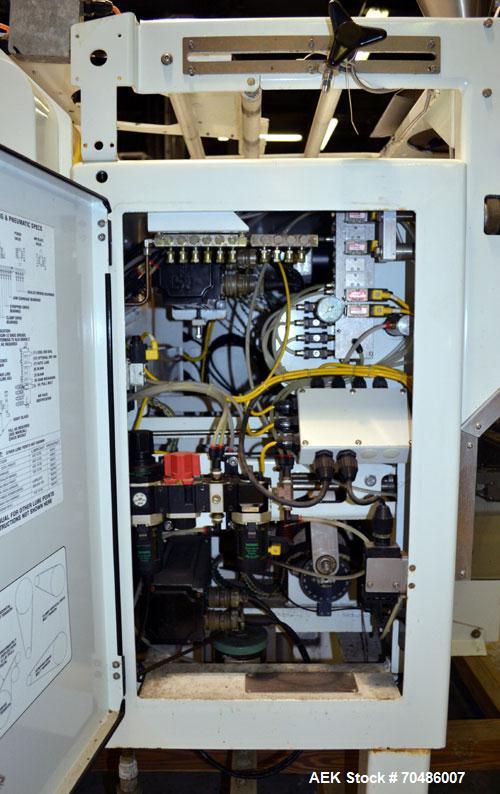 Used Woodman Model QSR3000L Quasar Vertical Form Fill & Seal Machine