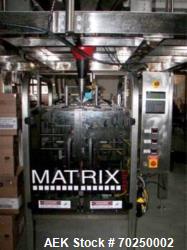 Used-Matrix Vertical Form, Fill & Seal Machine