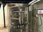 Used Bosch Vertical Bagging Machine, Model SVE 3600 WR. 80 bags/min. Mfg. 2009.  Connected electrical load :14Kva,230/400 V + N,50/60 Hz.  Has a 135mm former.  Previously used to produce a quad seal ...