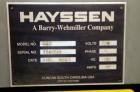 Used Hayssen Model 602 Vertical Form, Fill & Seal Machine