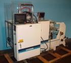 Used Hayssen Ultima CMB/SF Vertical Form Fill and Seal Bagger capable of speeds up to 110 bags per minute. Bag size range: (Width) 4