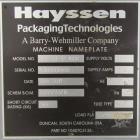 Used Hayssen Ultima ST Vertical Form Fill Seal Machine for Sale