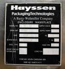 Used- Hayssen Ultimax CM-15 Continuous Motion Vertical Washdown Form Fill Seal B