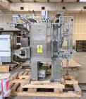 Used Hayssen Sandiacre Vertical, Form, Fill and Seal Machine, Model VFFS. Stainless steel construction. Last making pillow pouches. 3/60/480V.
