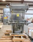 Used Hayssen Sandiacre Vertical, Form, Fill and Seal Machine, Model VFFS. Stainless steel construction. Last making pillow pouches. 3/60/480V.