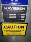 Used Hayssen Form and Fill Vertical Packager