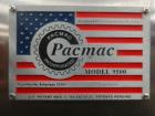 Used Pacmac Model 9500 Vertical Form Fill and Seal Machine Thermazip Slider Zip