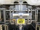 Used Pacmac Model 9500 Vertical Form, Fill, and Seal Machine with Zipper. Has a bag size range of: 3