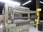 Used Sandiacre Model TG400-LX Single Tube Vertical Form, Fill, & Seal Machine. Capable of up to 60 bags per minute. Has a bag size range of min: 120mm to max: 400 (width) by up to 600mm (length) on a...