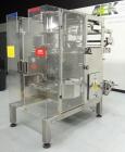Used Sandiacre Model TG400-LX Single Tube Vertical Form, Fill, & Seal Machine. Capable of up to 60 bags per minute. Has a bag size range of min: 120mm to max: 400 (width) by up to 600mm (length) on a...