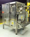 Used Sandiacre Model TG400-LX Single Tube Vertical Form, Fill, & Seal Machine. Capable of up to 60 bags per minute. Has a bag size range of min: 120mm to max: 400 (width) by up to 600mm (length) on a...