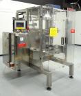 Used Sandiacre Model TG400-LX Single Tube Vertical Form, Fill, & Seal Machine. Capable of up to 60 bags per minute. Has a bag size range of min: 120mm to max: 400 (width) by up to 600mm (length) on a...