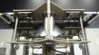 Used Sandiacre Model TG400-LX Single Tube Vertical Form, Fill, & Seal Machine. Capable of up to 60 bags per minute. Has a bag size range of min: 120mm to max: 400 (width) by up to 600mm (length) on a...