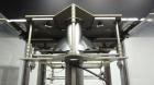 Used Sandiacre Model TG400-LX Single Tube Vertical Form, Fill & Seal Machine.