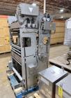 Used- UVA Model Twinner 320 Twin Tube Vertical Form Fill Seal Machine. Continuous motion high speed unit. Has 320mm wide sea...