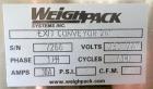 Used- WeighPack Systems Xpdius Elite 1700 Servo Vertical Form, Fill and Seal Machine with Primolinear V-25 2L/3P W Scale. Ca...
