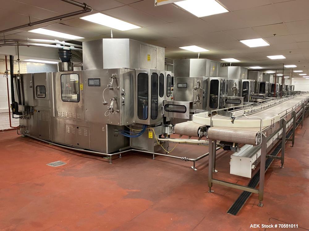 Used ALP (Weiler) 603 BFS Blow Fill Seal Machine with Large Bottle Format